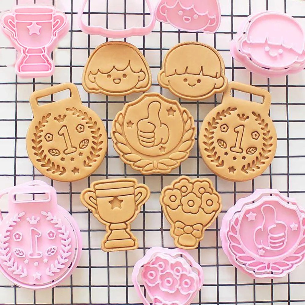 Kitchen Appliances Baking - Medals Trophies Cookie Cutters Cartoon Cake