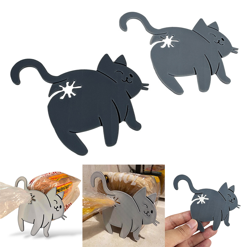 Hot Sale 2pcs 3D Cat Butt Brea - đánh giá và giá Kitchen Appliances Sale