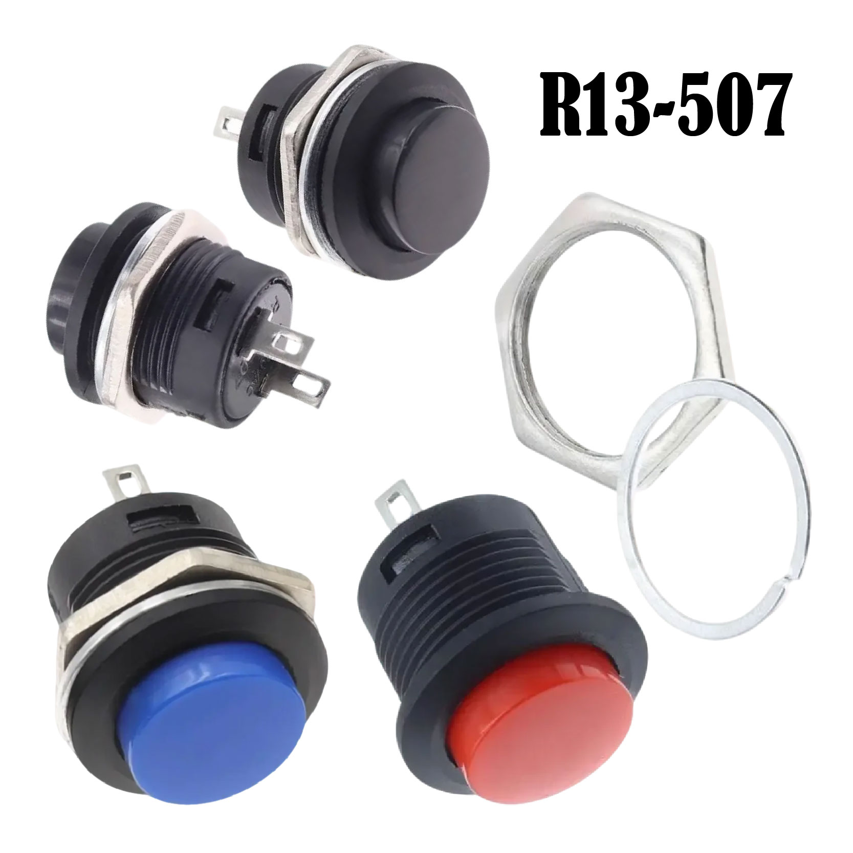 5/20Pcs 16mm Self-Reset 6Color - đánh giá và giá Kitchen Appliances Small