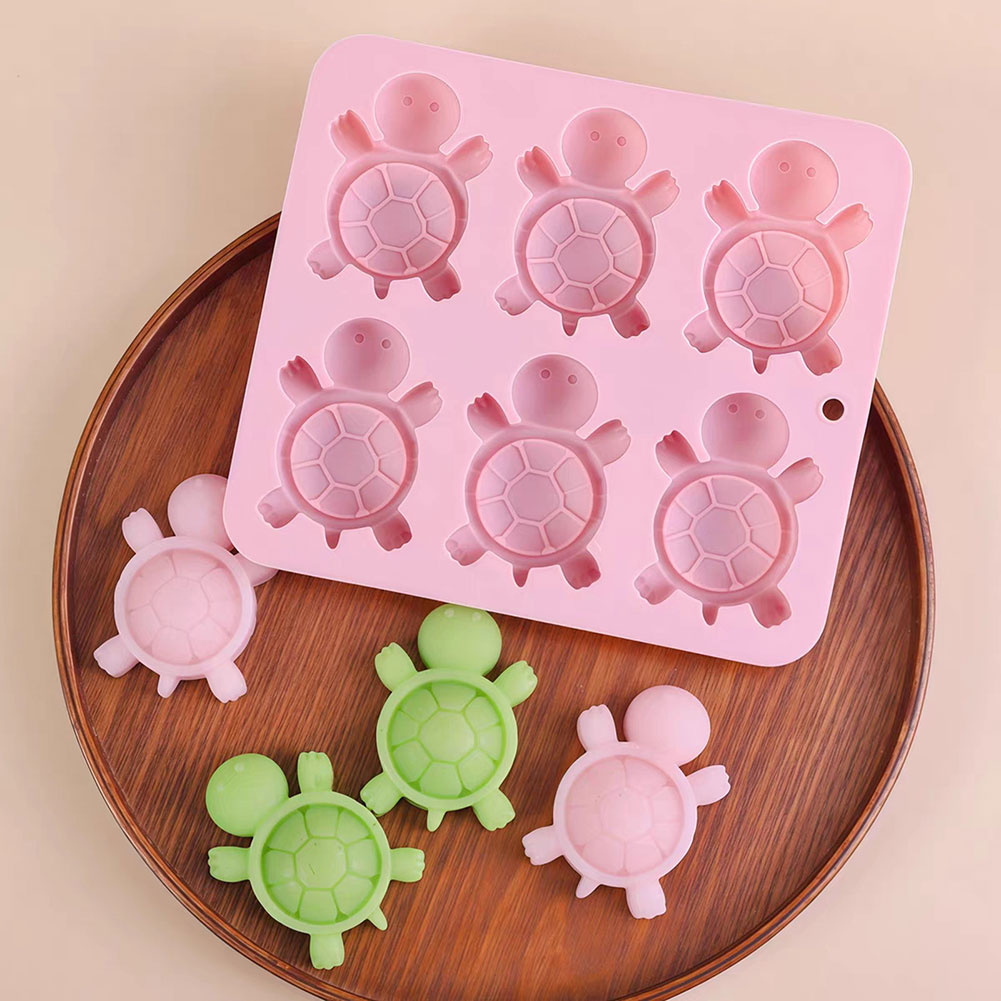 Turtles Ice Tray 3D Tortoises  - đánh giá và giá Kitchen Appliances Baking