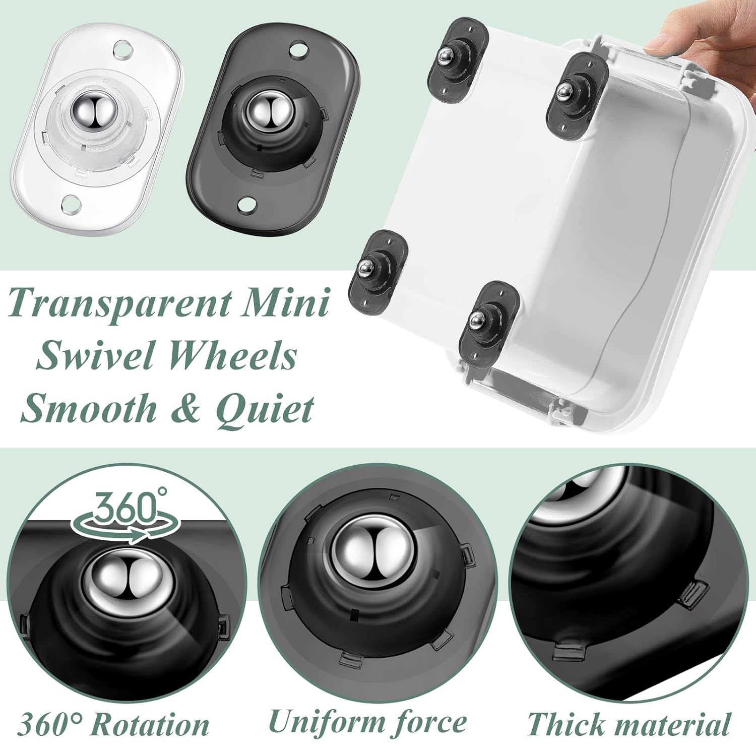 Self Adhesive Caster Wheels Ap - đánh giá và giá Kitchen Appliances Small