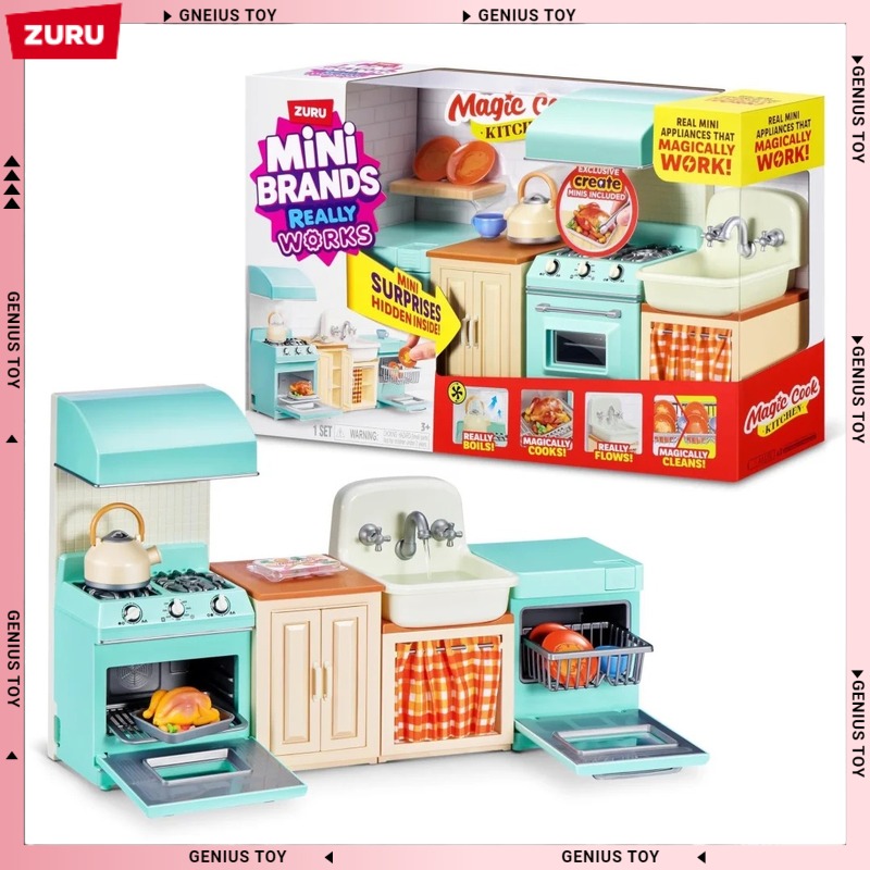 Zuru Mini Brands Magic Cook Ki - đánh giá và giá Kitchen Appliances Small
