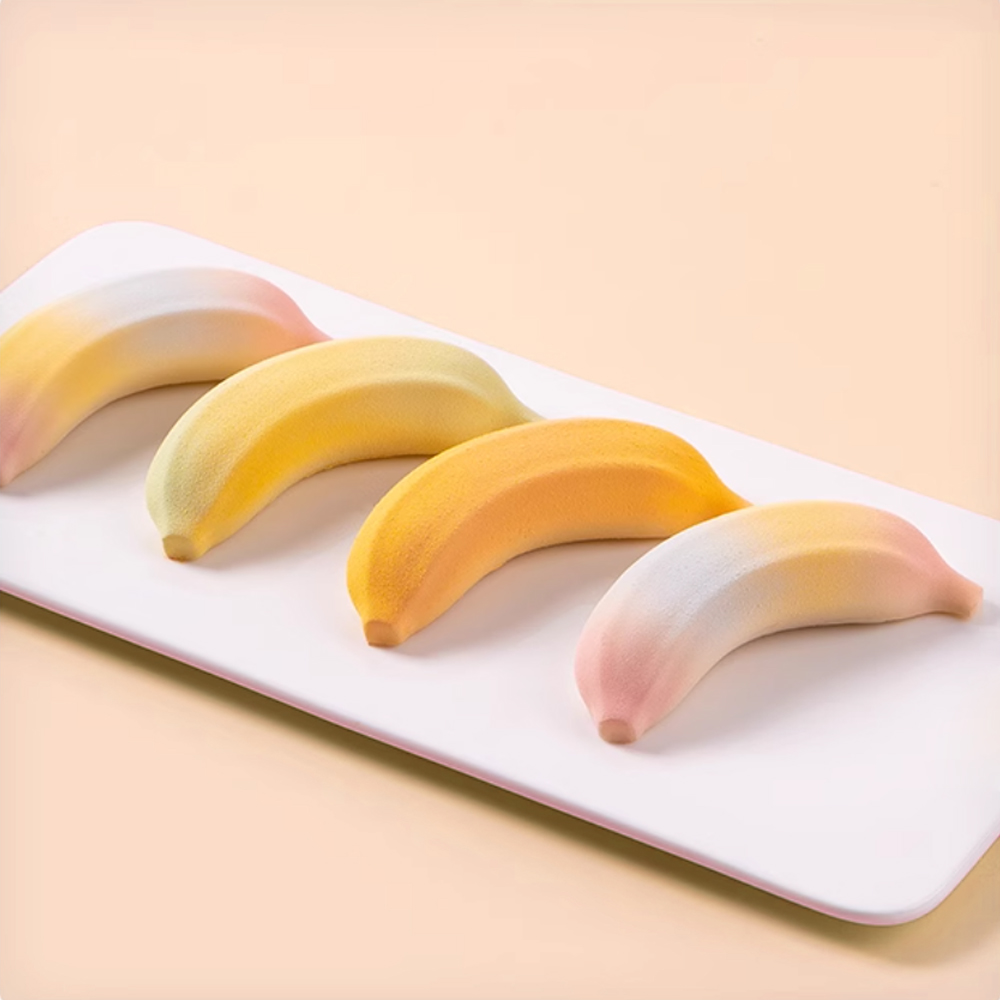 6 or 12 Cells Banana Design Si - đánh giá và giá Kitchen Appliances Baking