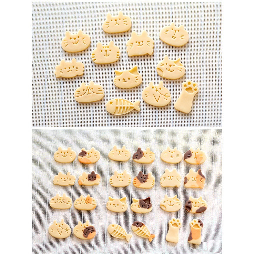 Cute Kitten DIY Stamp Cookie C - đánh giá và giá Kitchen Appliances Baking