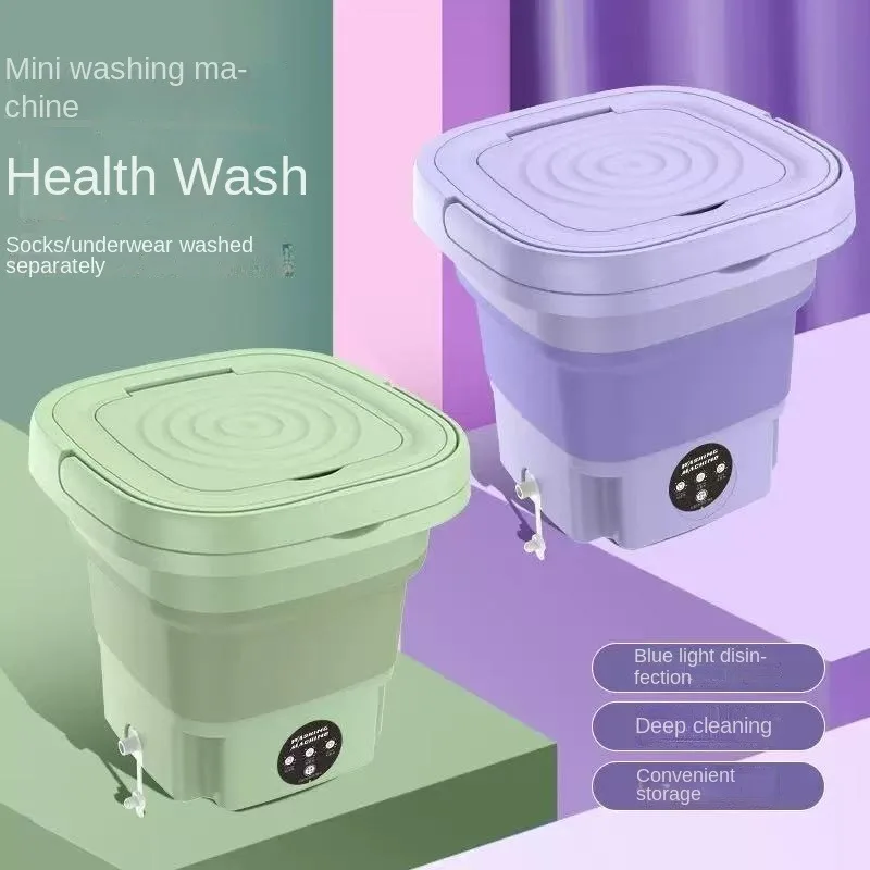 8L Foldable Mini Washing Machi - đánh giá và giá Kitchen Appliances Small